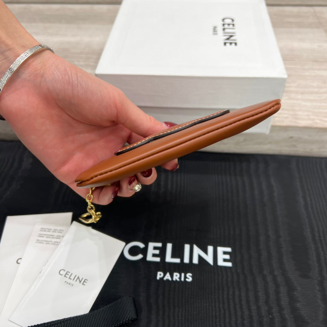 셀린느 트리옹프 코인 파우치