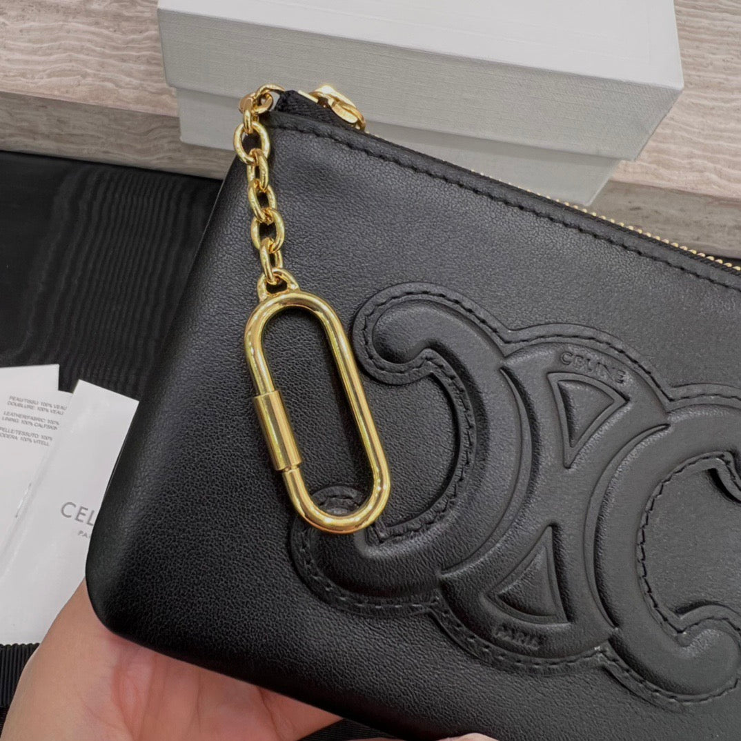 셀린느 트리옹프 코인 파우치