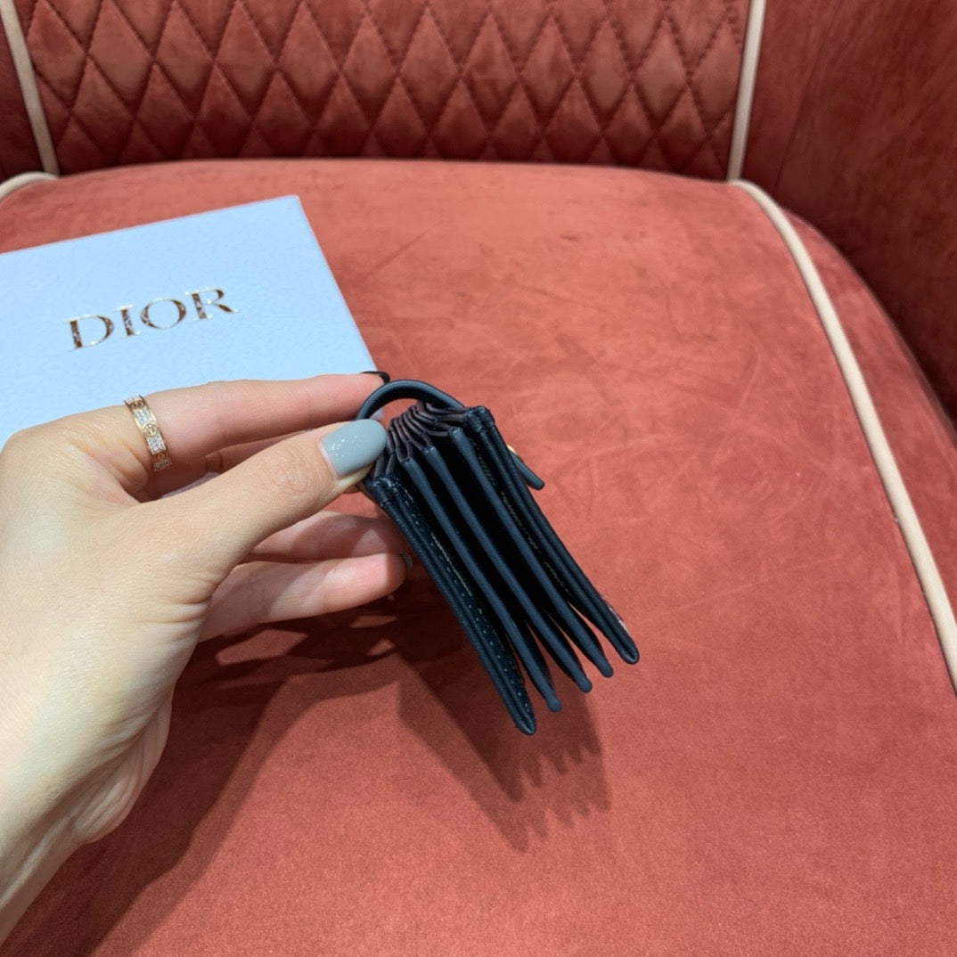 디올 30 몽테인 오블리크 아코디언 카드 지갑