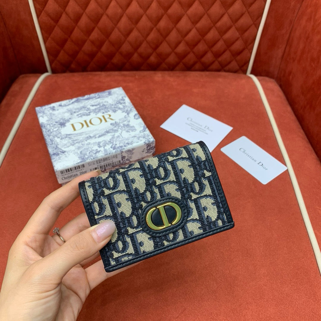 디올 30 몽테인 오블리크 글리신 카드 지갑