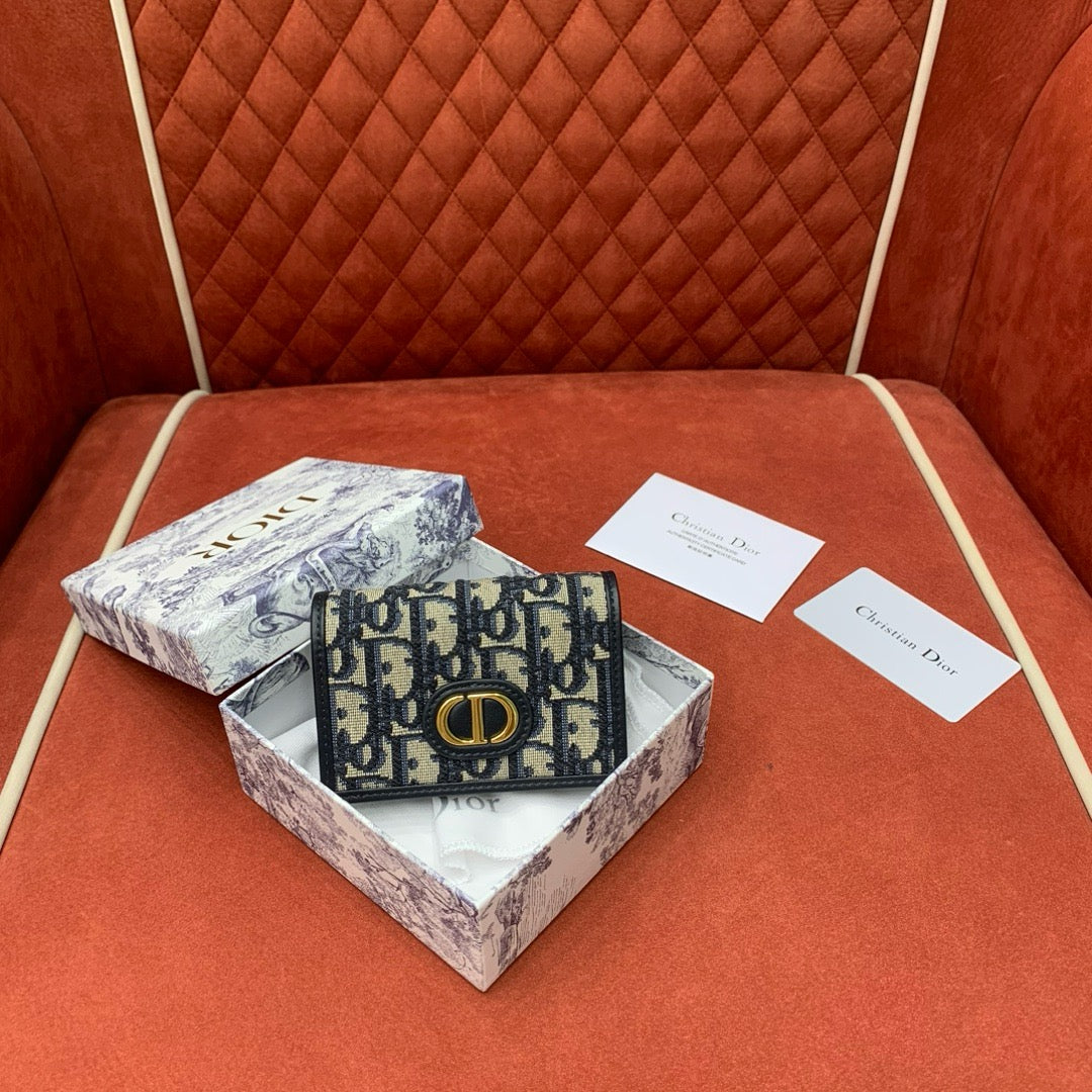 디올 30 몽테인 오블리크 글리신 카드 지갑