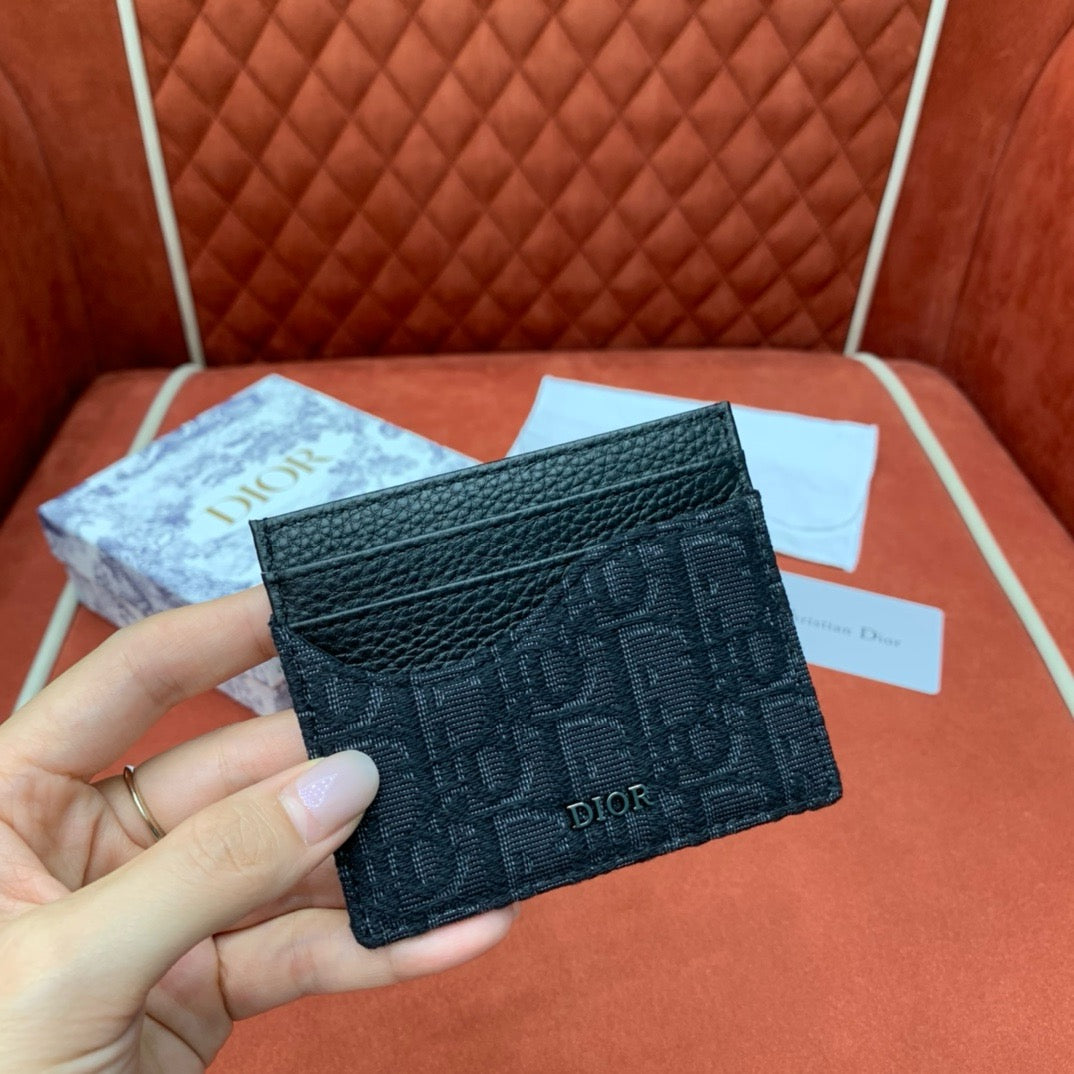 디올 새들 오블리크 마르퀘트리 카드 홀더