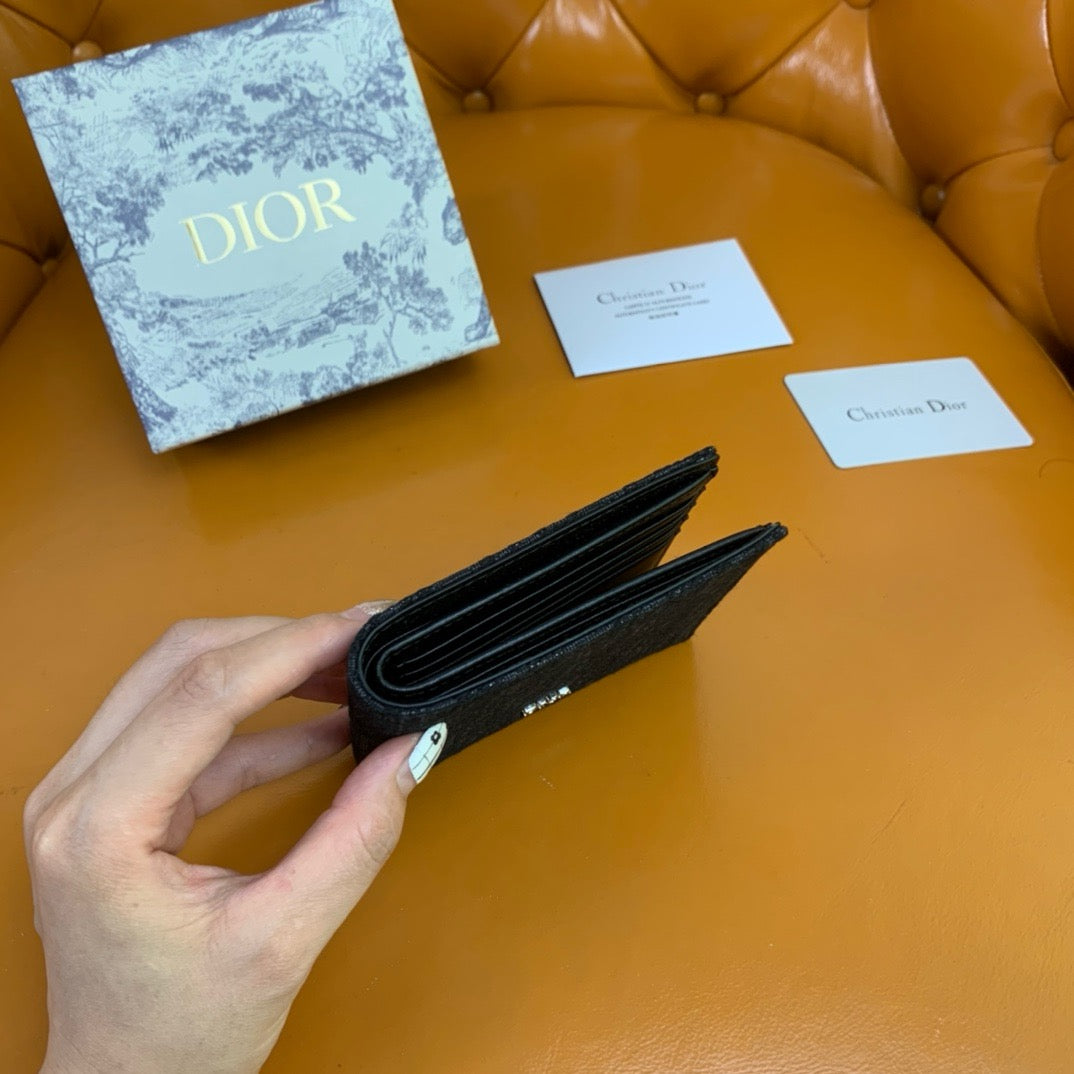 디올 오블리크 컴팩트 반지갑