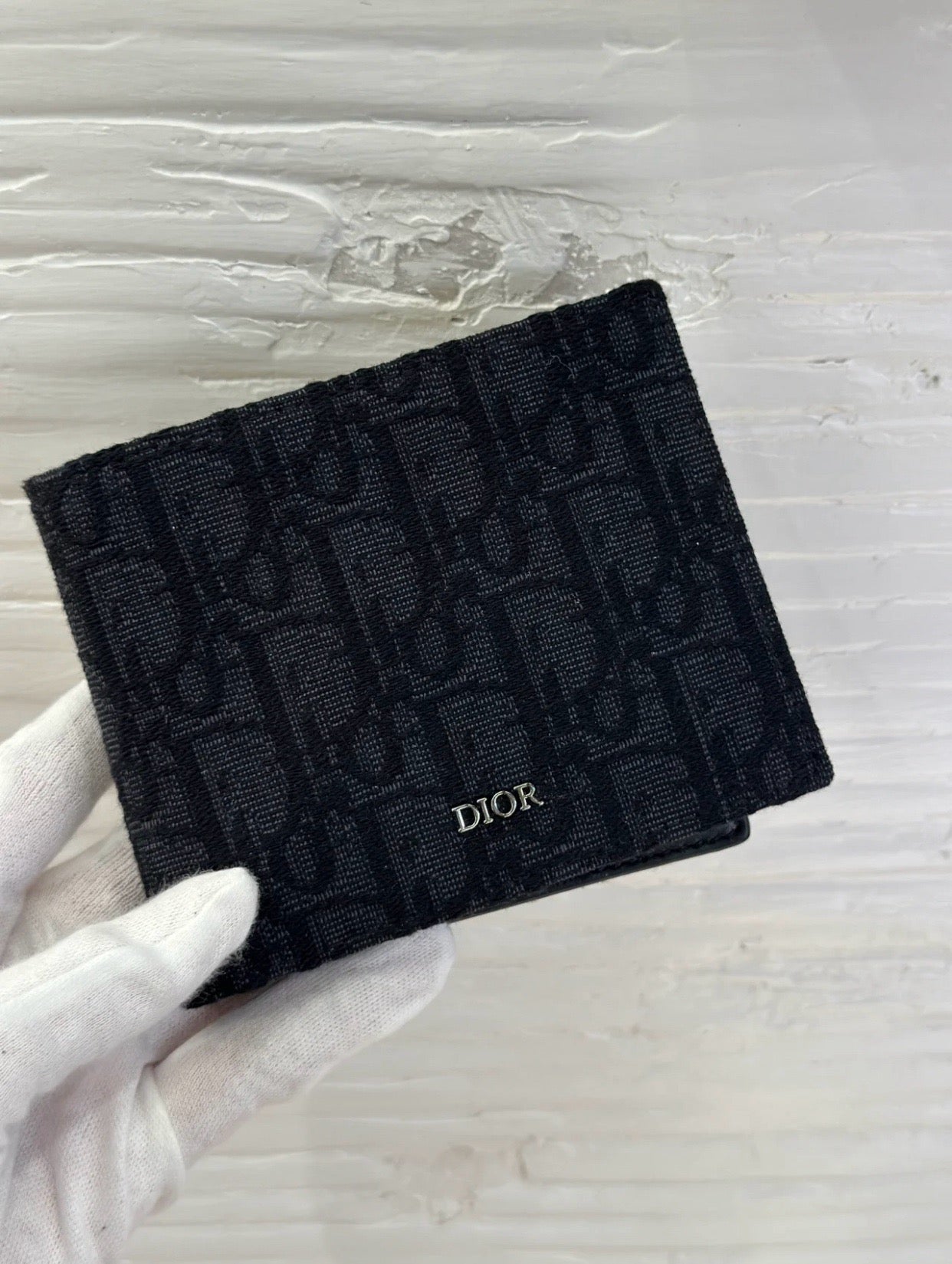 디올 오블리크 컴팩트 반지갑