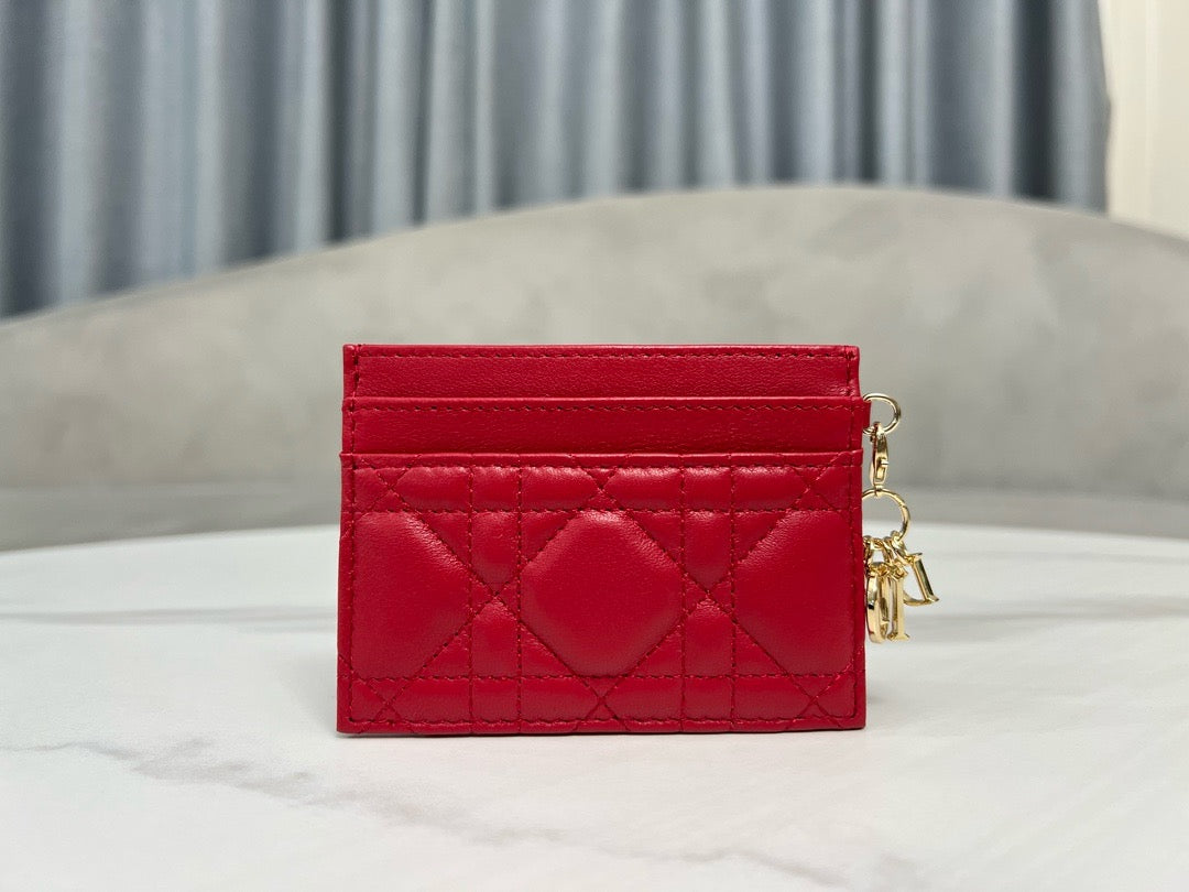 디올 레이디 프리지아 카드 홀더