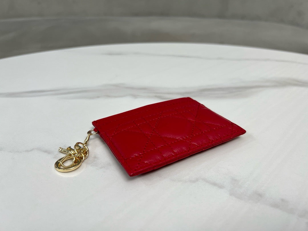 디올 레이디 프리지아 카드 홀더