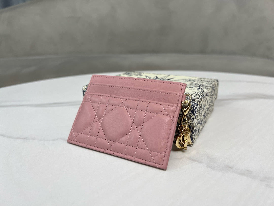 디올 레이디 프리지아 카드 홀더