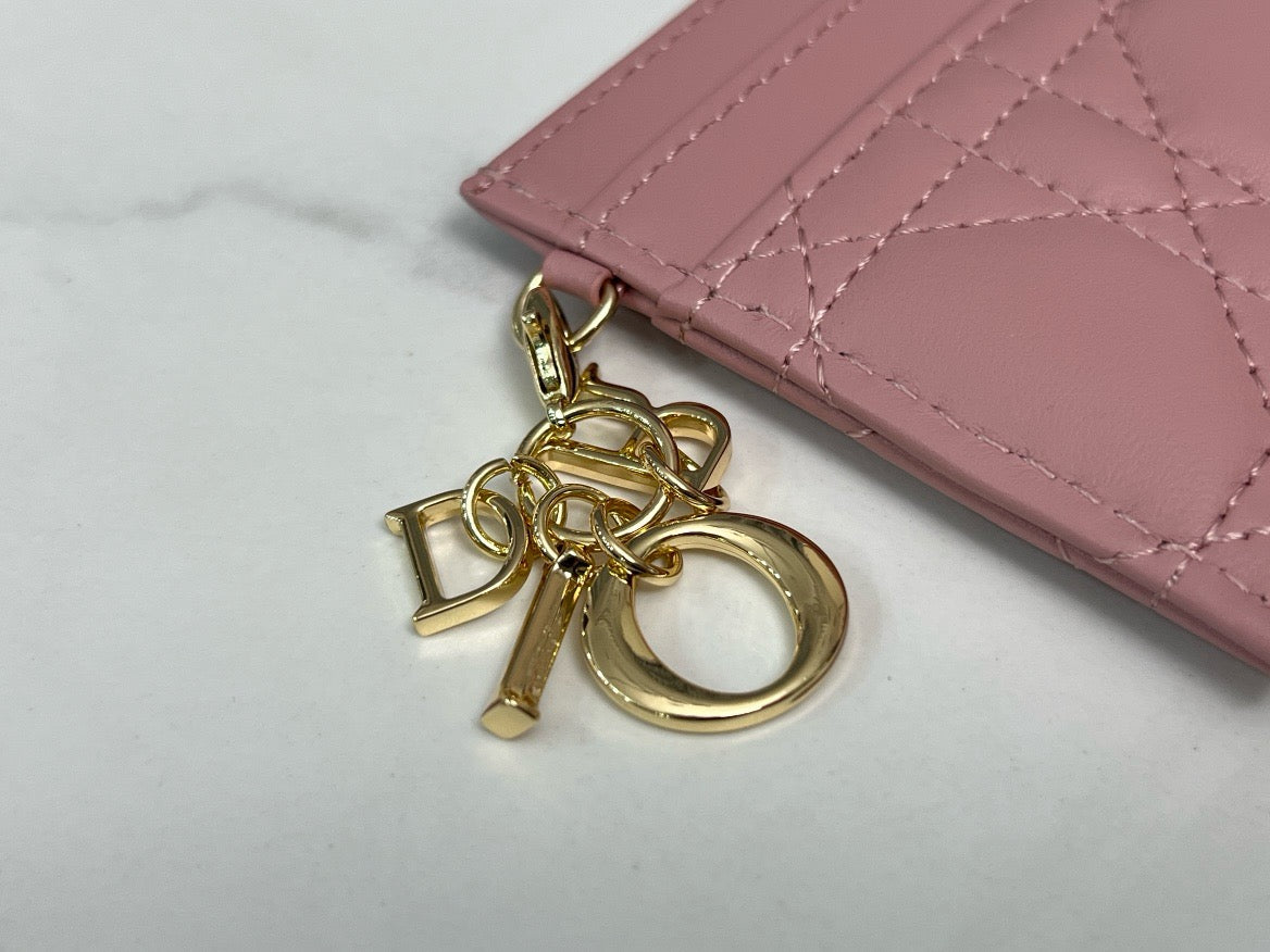 디올 레이디 프리지아 카드 홀더