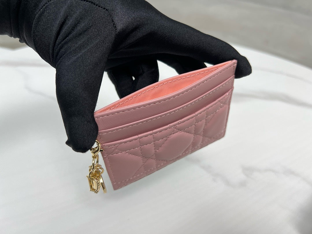 디올 레이디 프리지아 카드 홀더