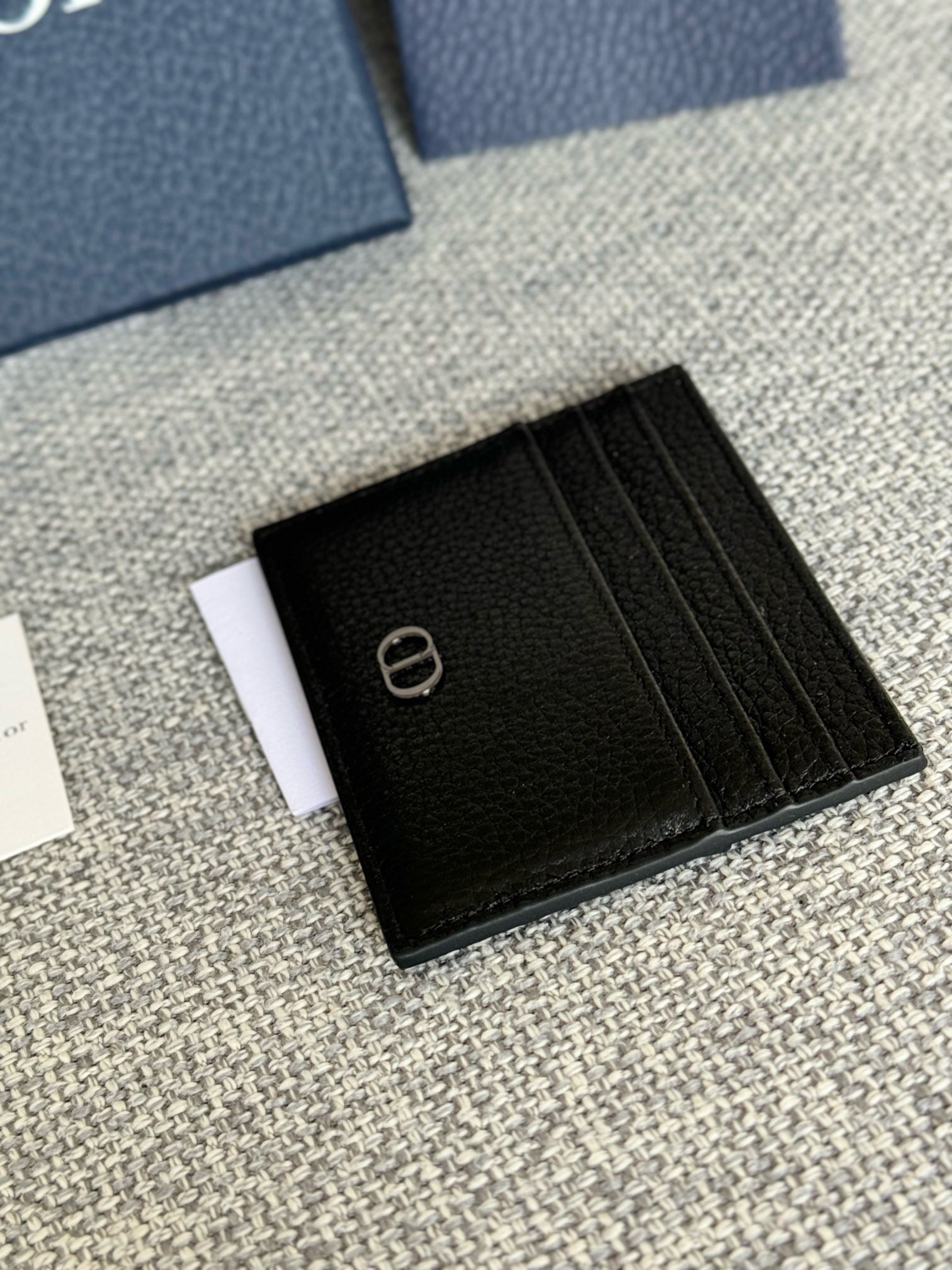 디올 CD 아이콘 카드 지갑