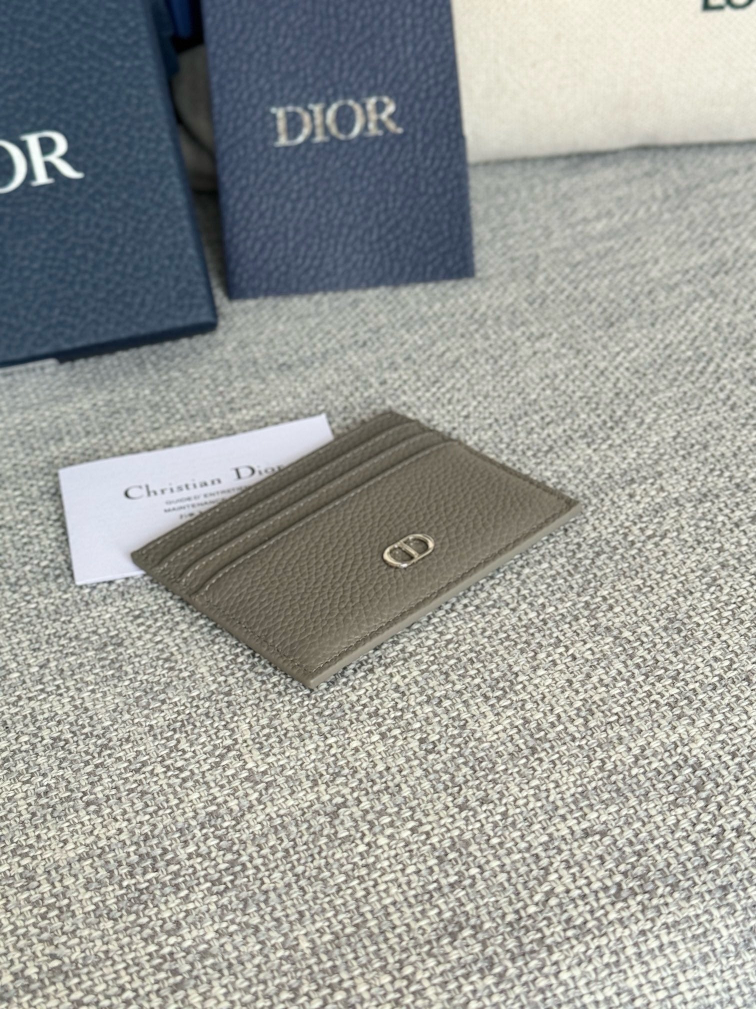 디올 CD 아이콘 카드 지갑