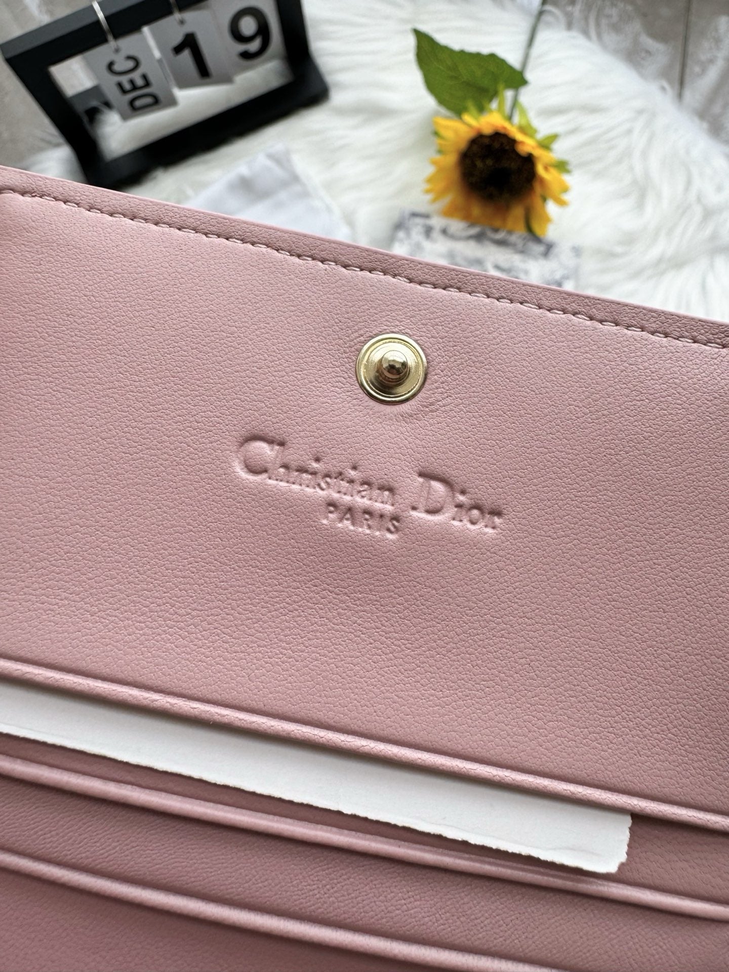 디올 레이디 반지갑