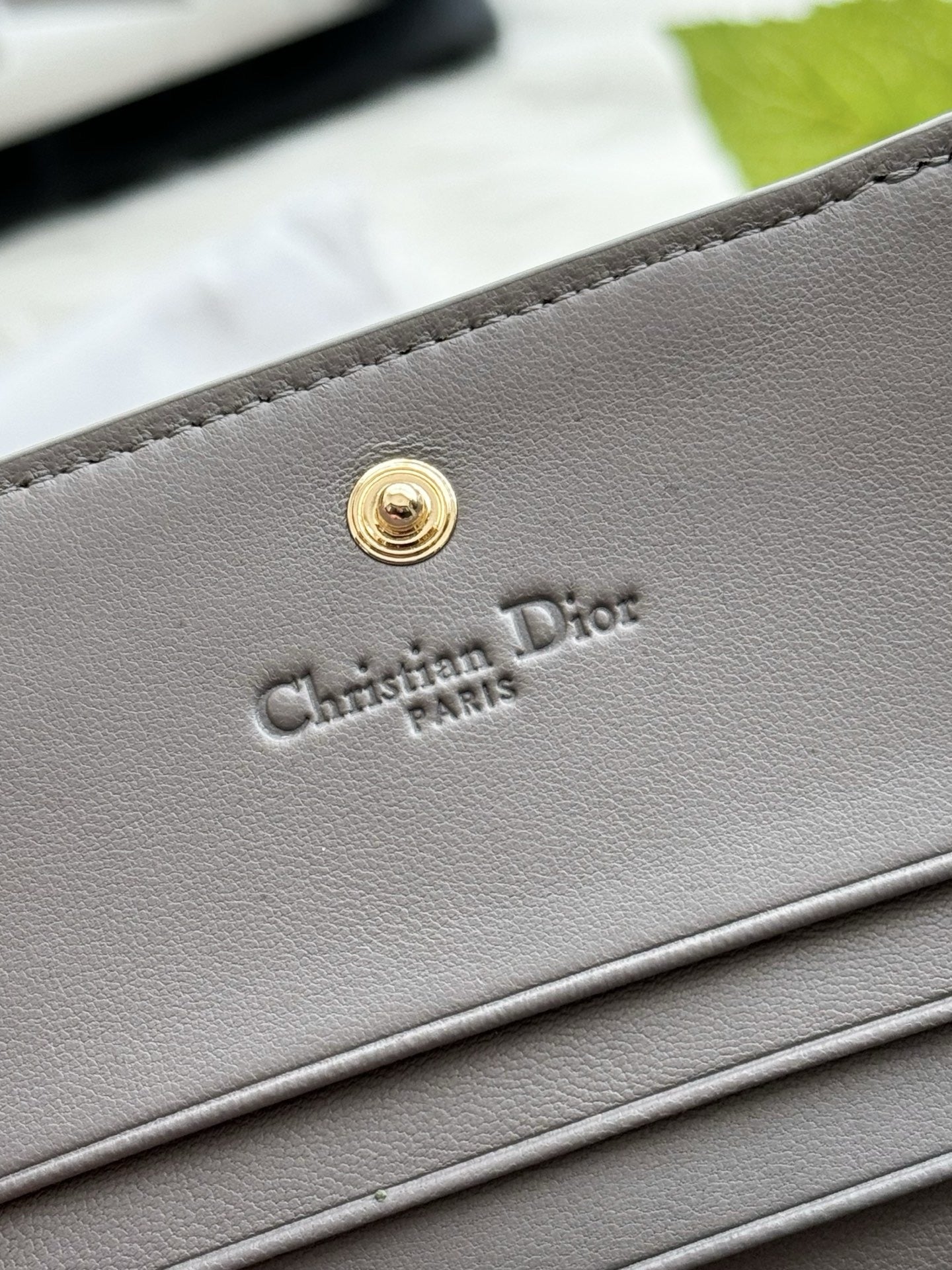 디올 레이디 반지갑