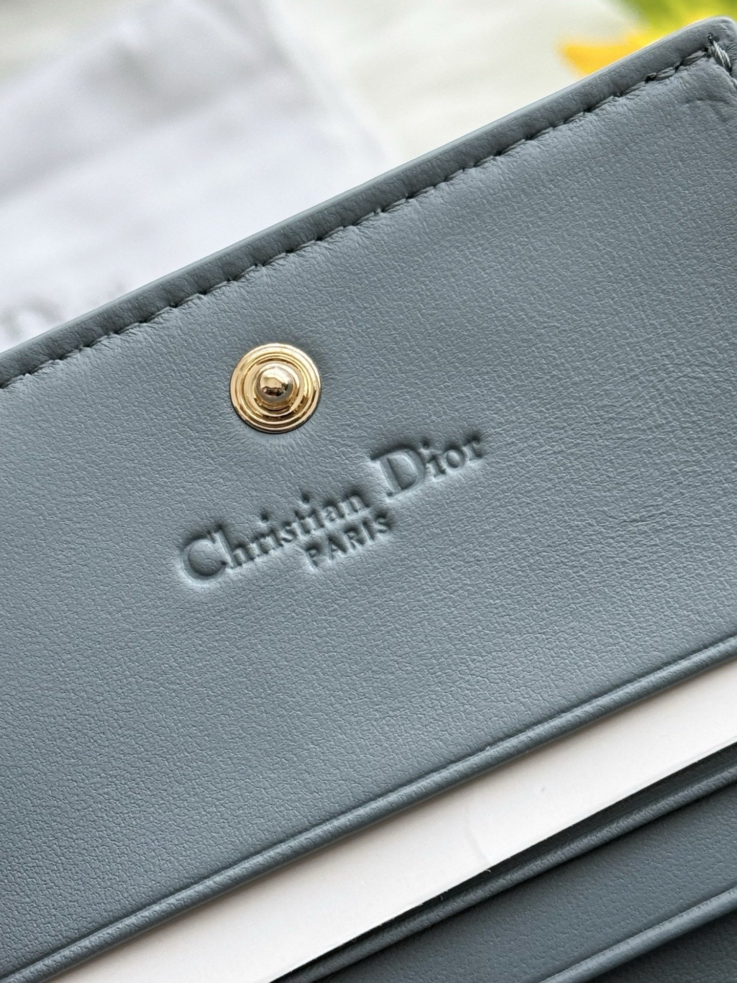 디올 레이디 반지갑