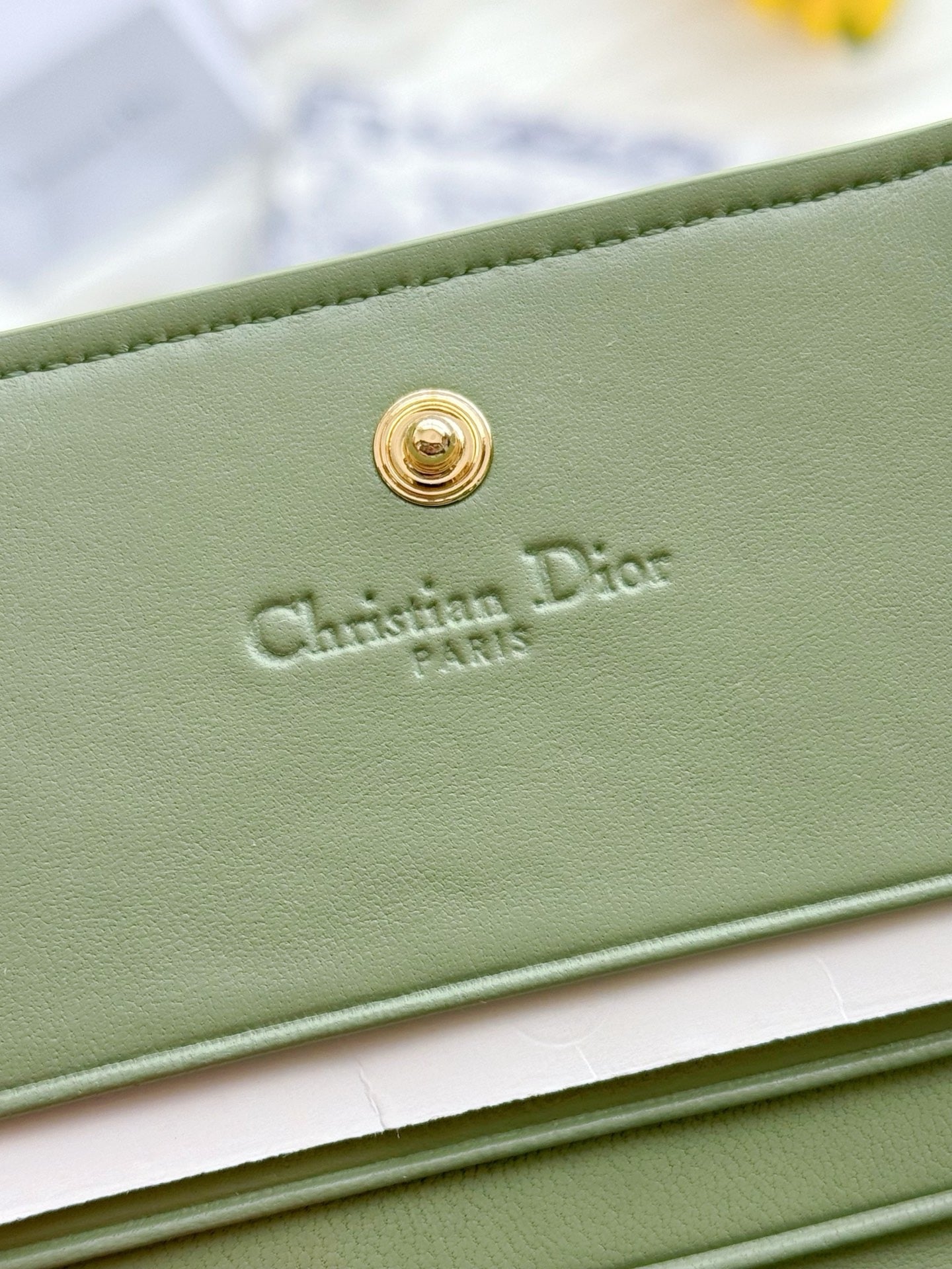디올 레이디 반지갑