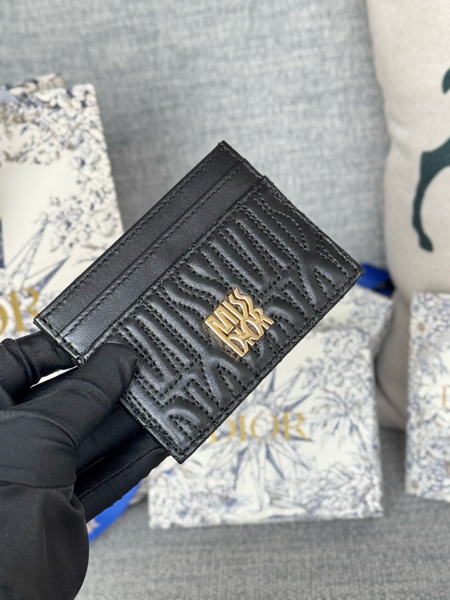 디올 미스 디올 프리지아 카드 홀더