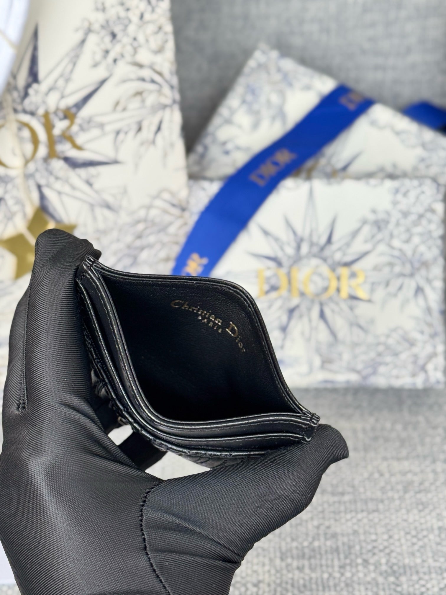 디올 미스 디올 프리지아 카드 홀더