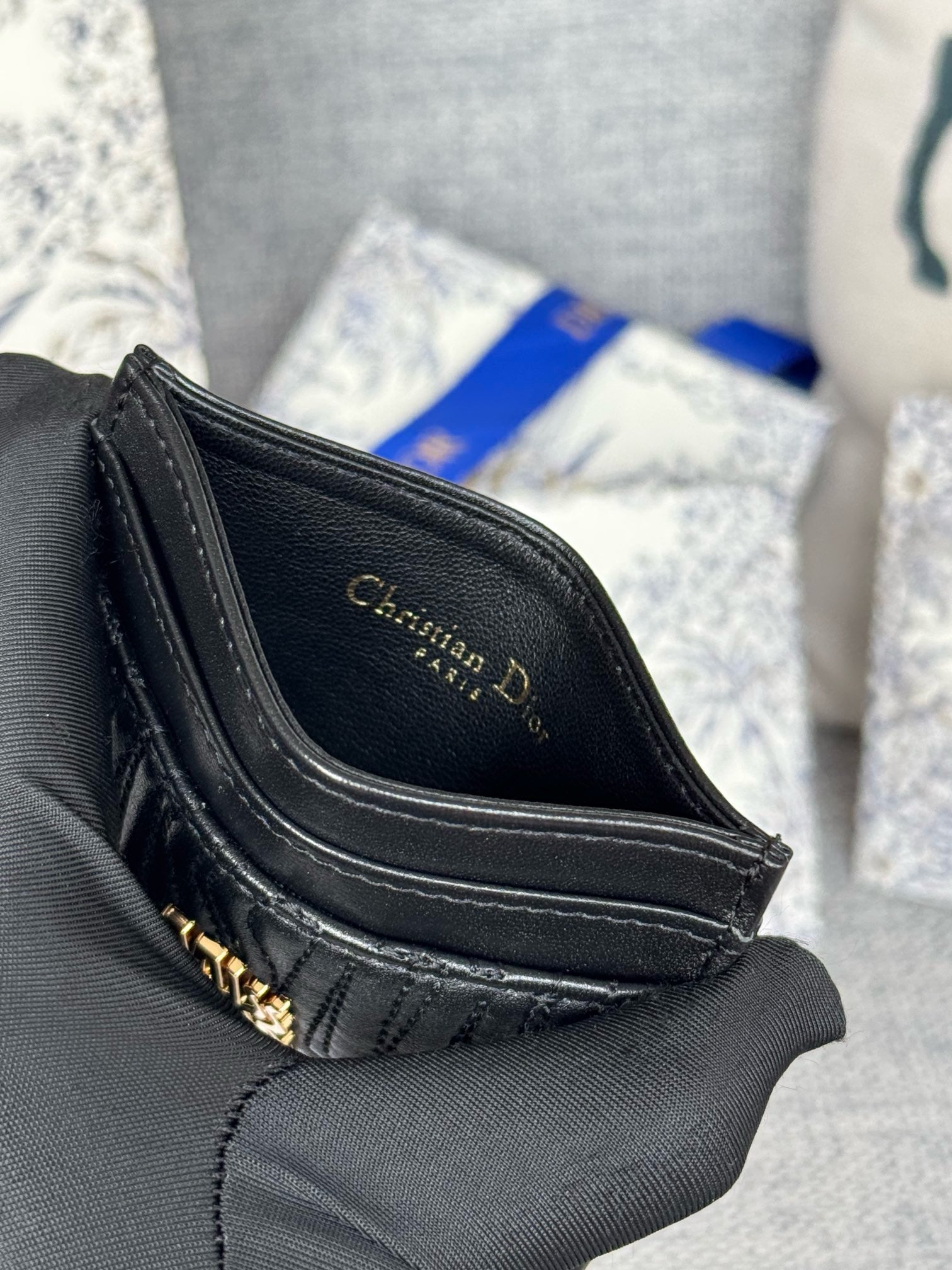 디올 미스 디올 프리지아 카드 홀더