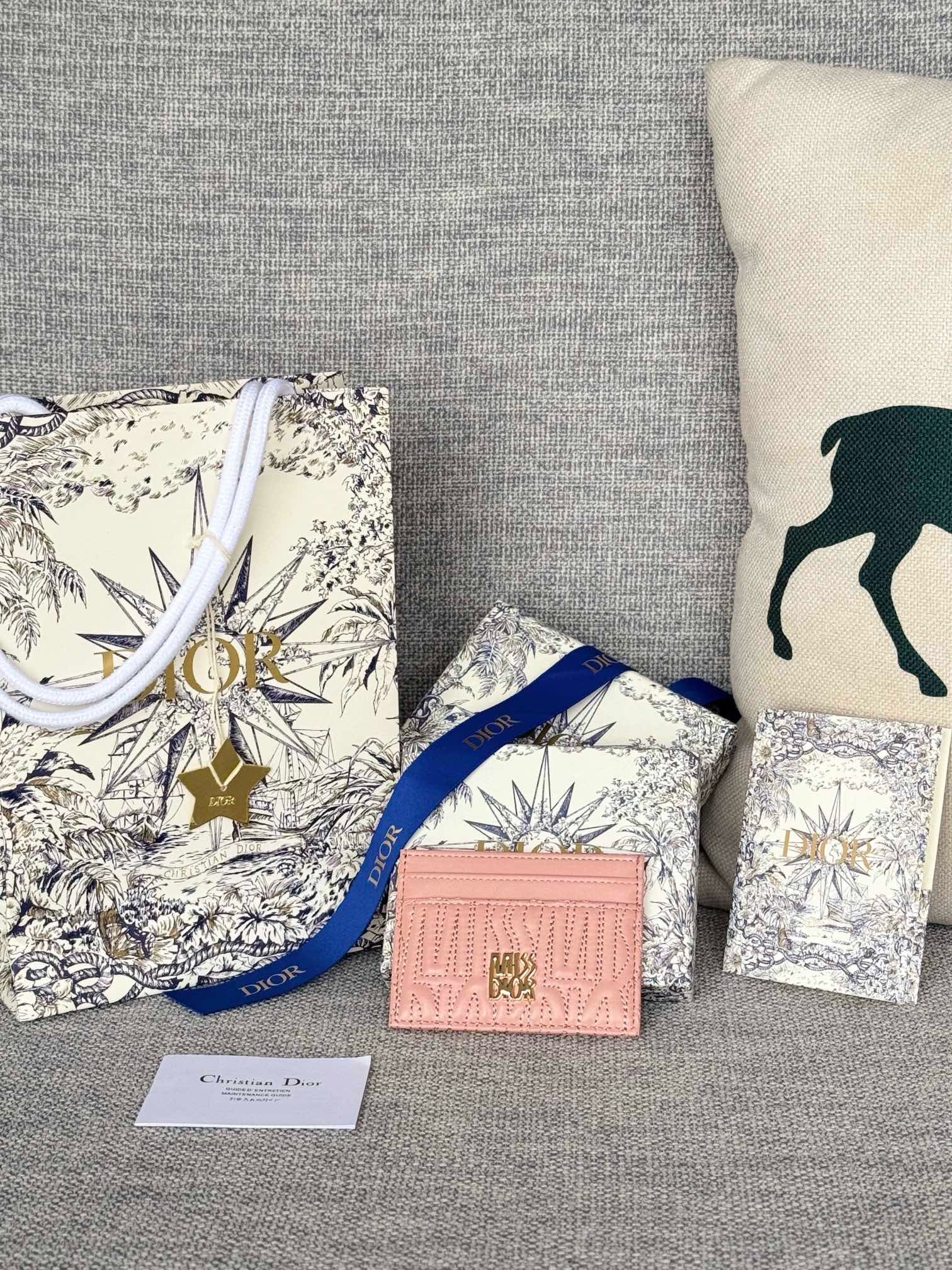 디올 미스 디올 프리지아 카드 홀더