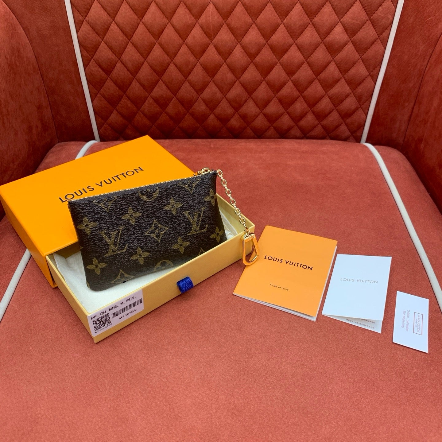 루이비통 키 파우치 S 모노그램