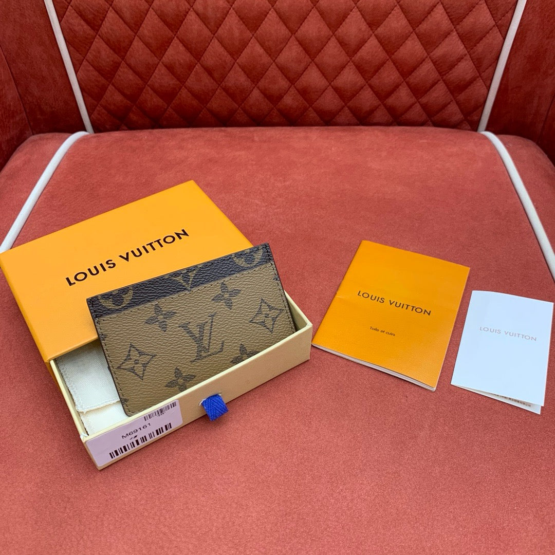 루이비통 카드홀더 모노그램 리버스 캔버스