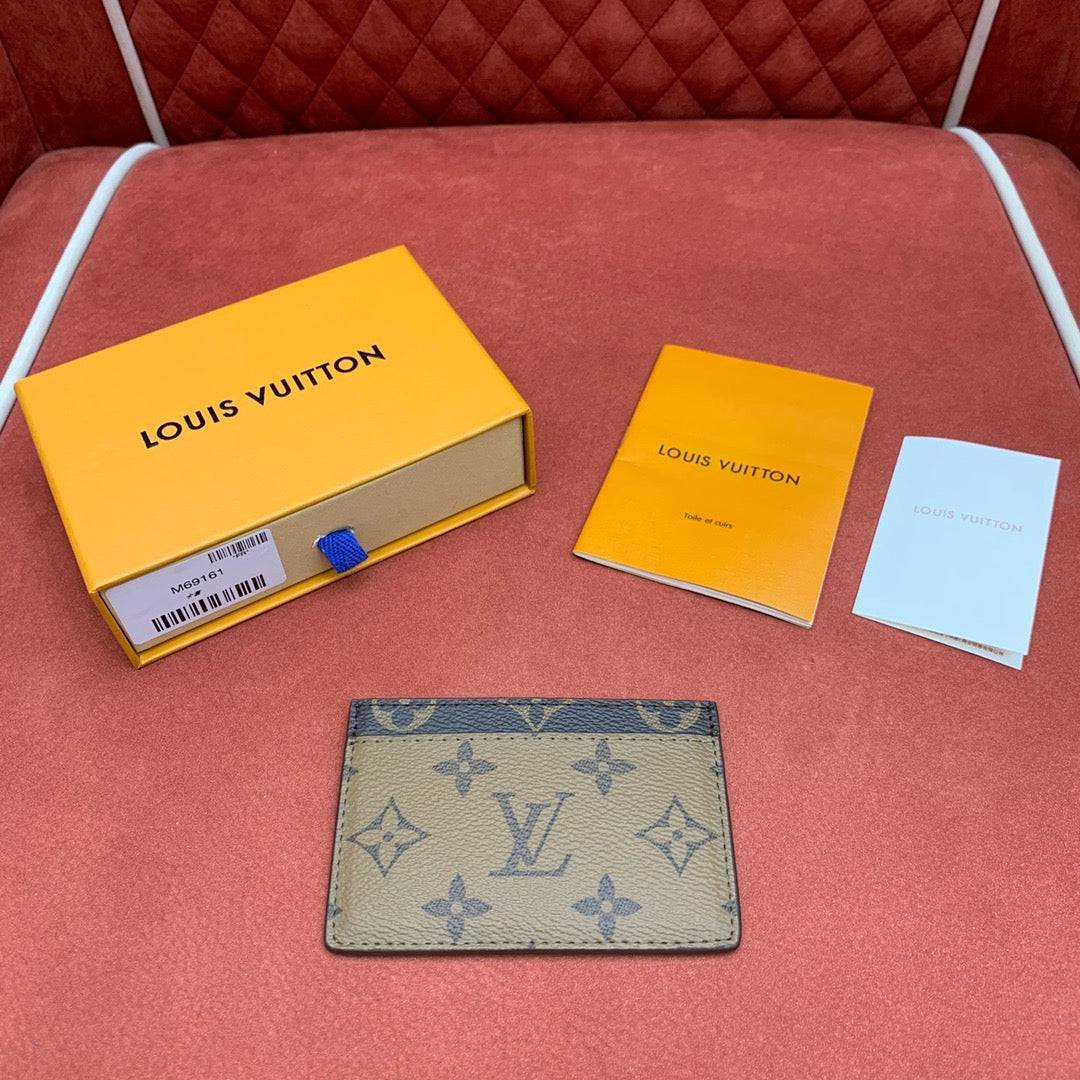 루이비통 카드홀더 모노그램 리버스 캔버스