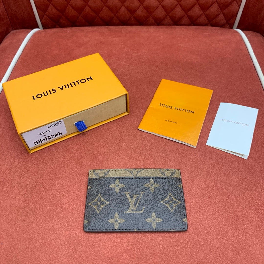 루이비통 카드홀더 모노그램 리버스 캔버스