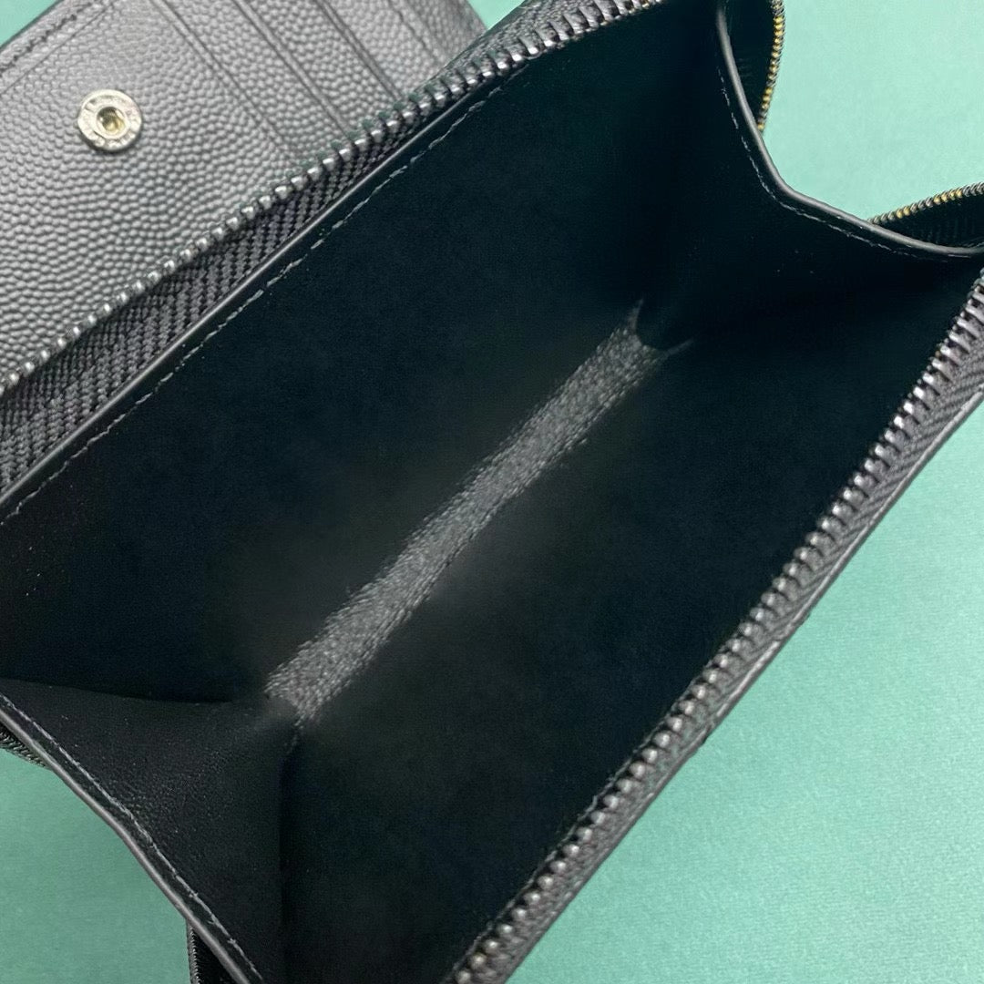 생로랑 카산드라 마테라쎄 동전 카드 지갑