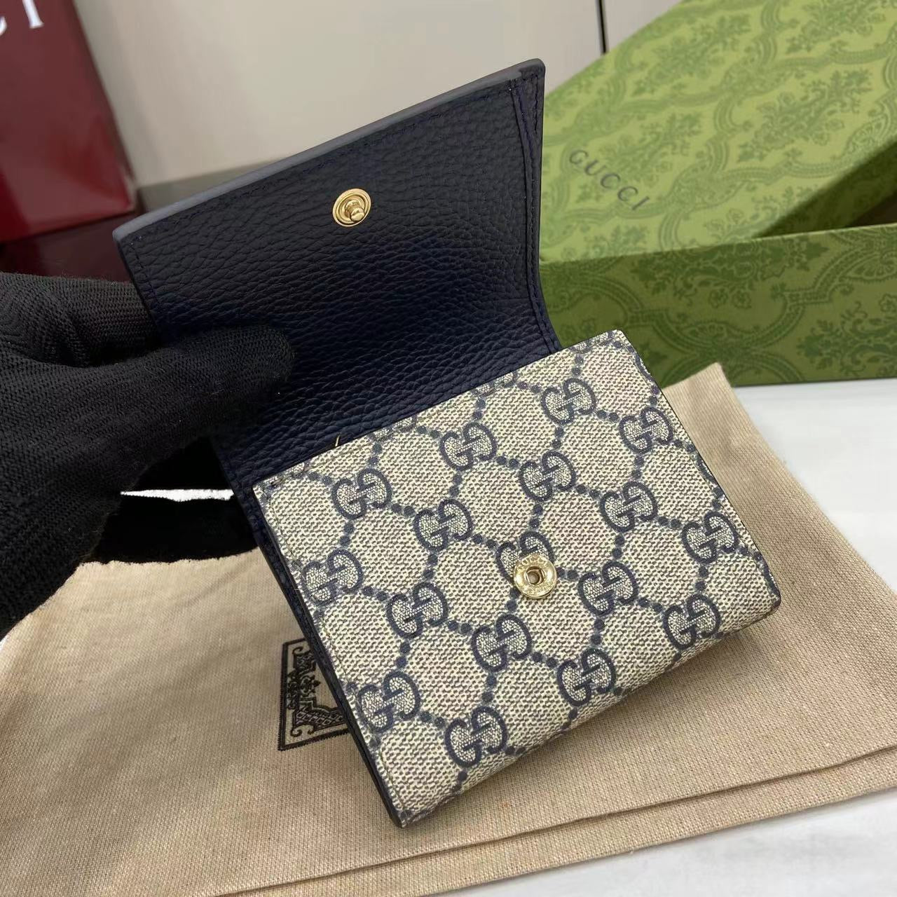 구찌 GG 마몬트 레더 지갑