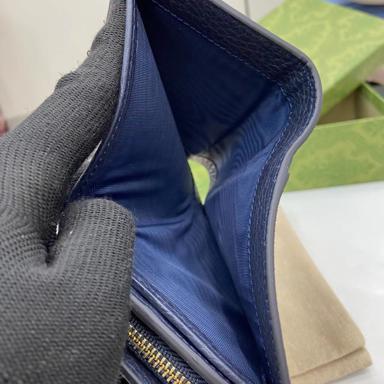 구찌 GG 마몬트 레더 지갑