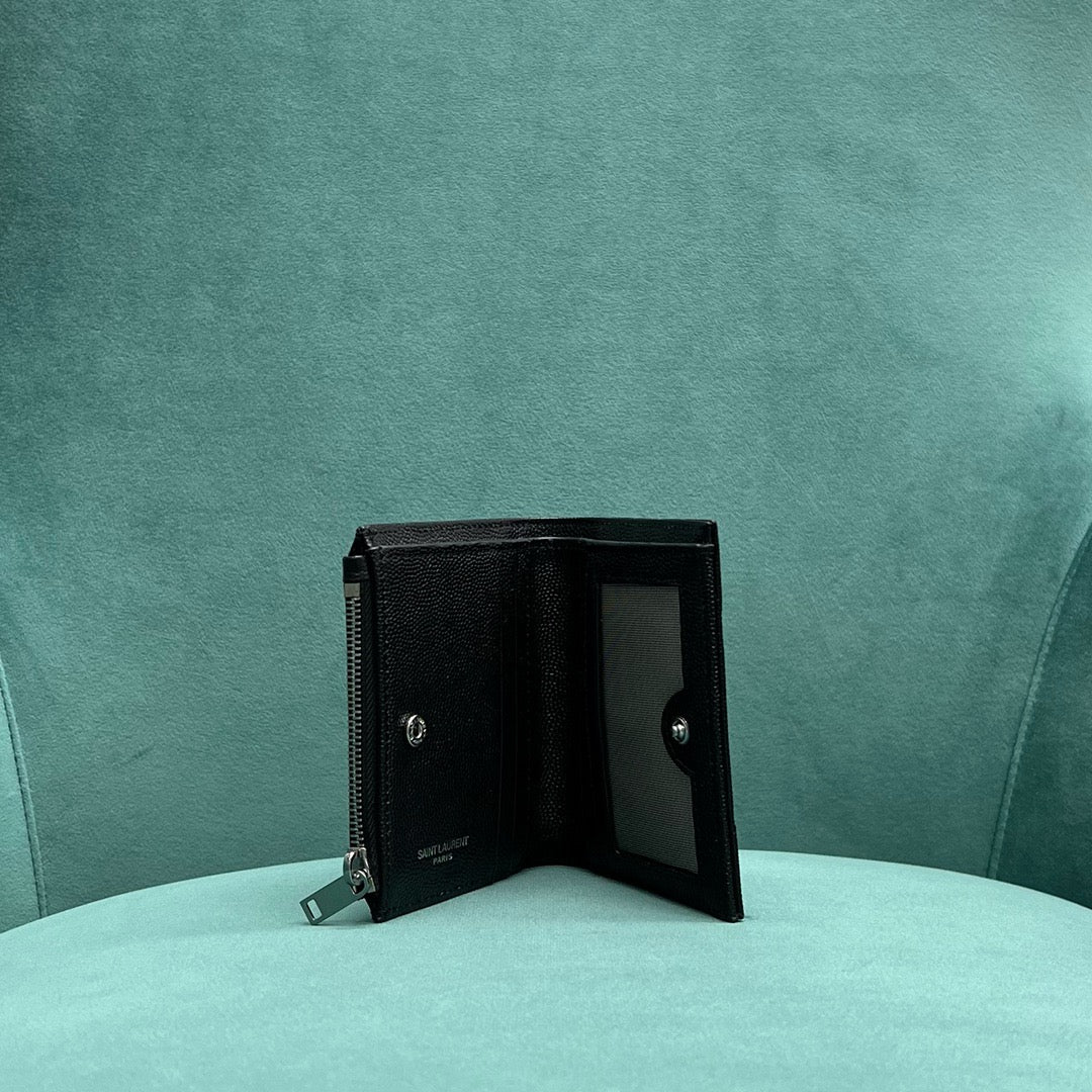 생로랑 카산드라 마테라쎄 반지갑