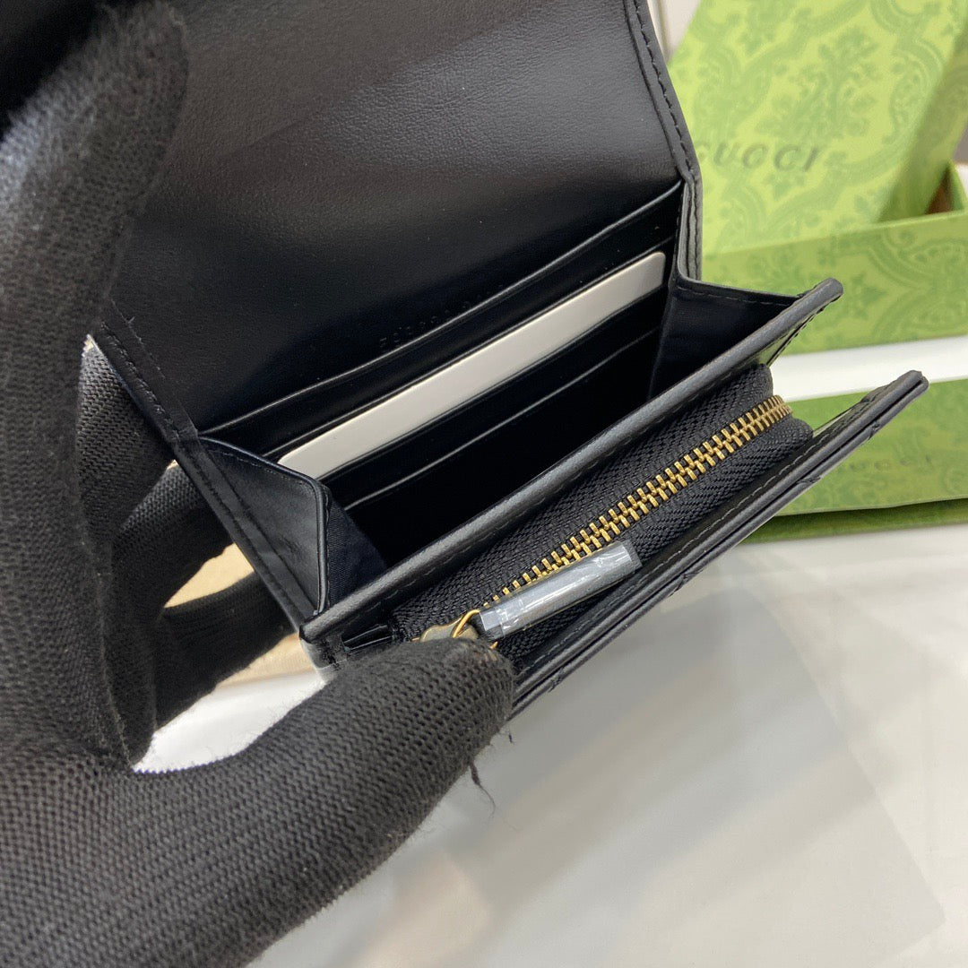 구찌 GG 마몬트 마틀라쎄 반지갑