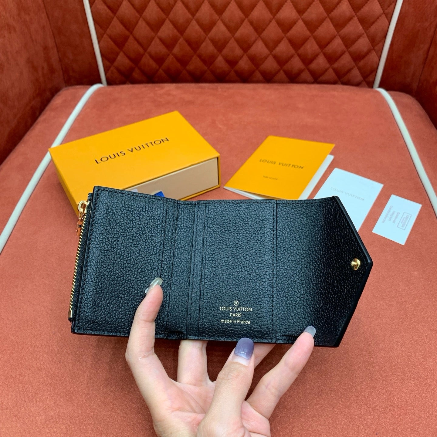 루이비통 조에 월렛 모노그램 앙프렝뜨