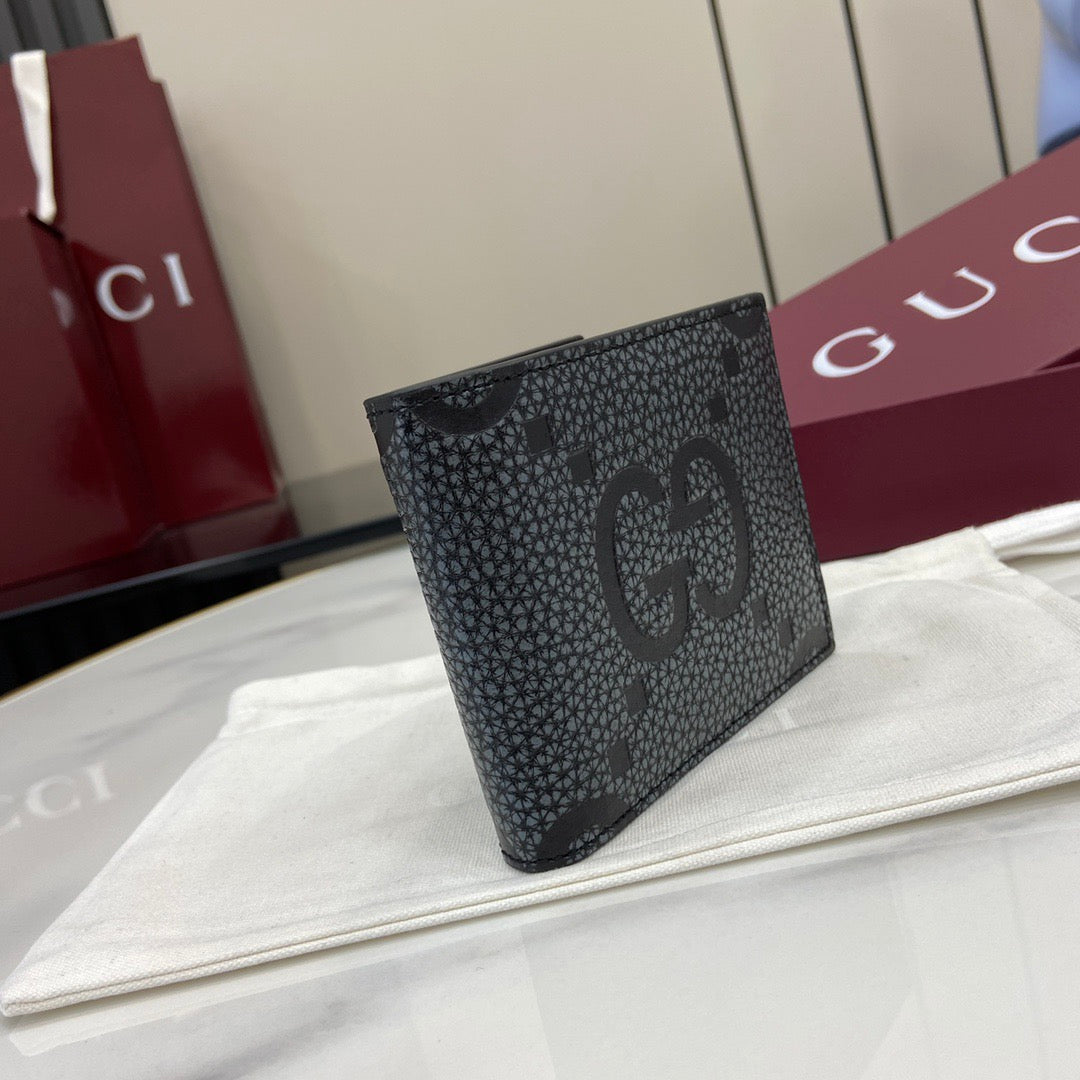 구찌 점보 GG 블랙 반지갑