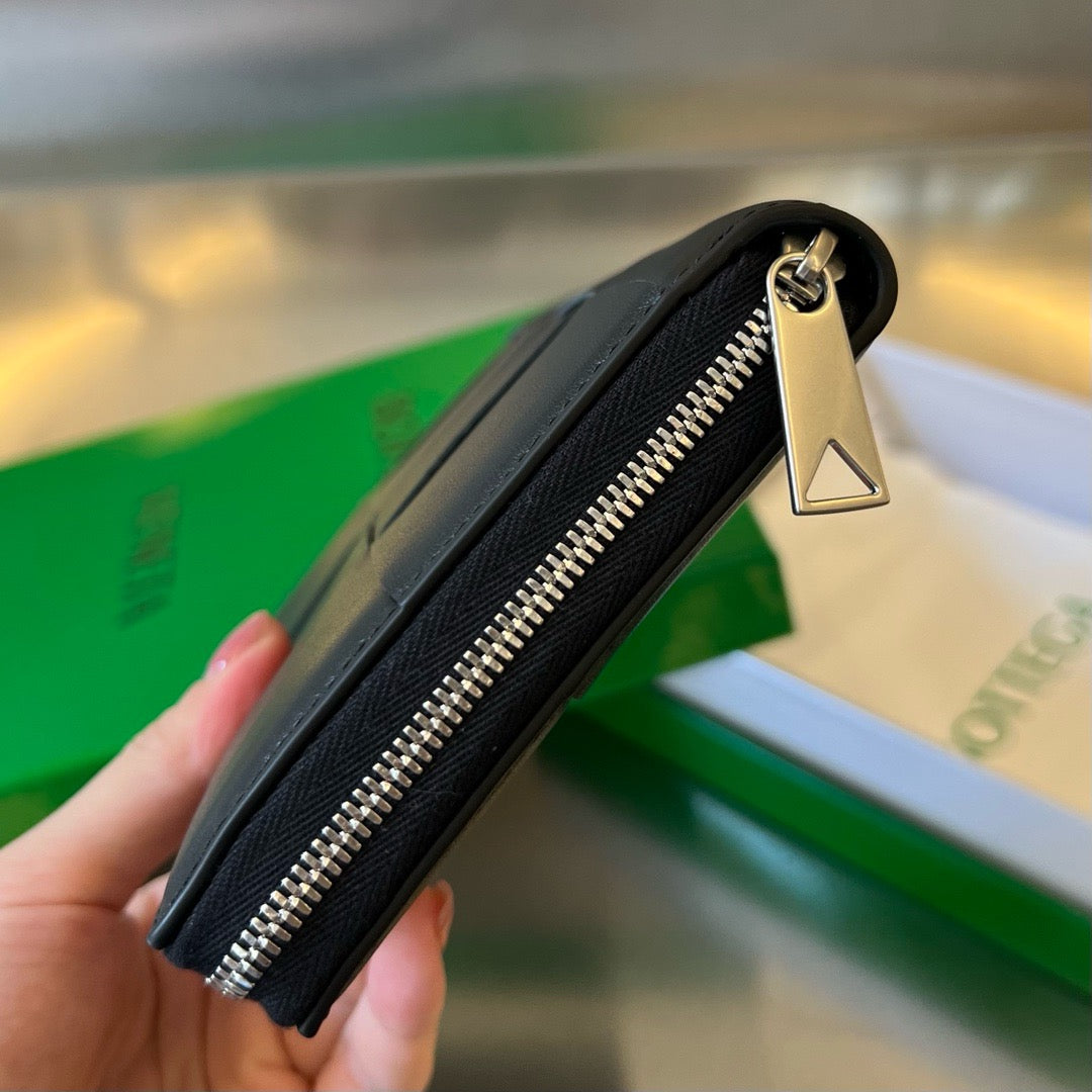 보테가 베네타 지퍼 어라운드 카세트 장지갑