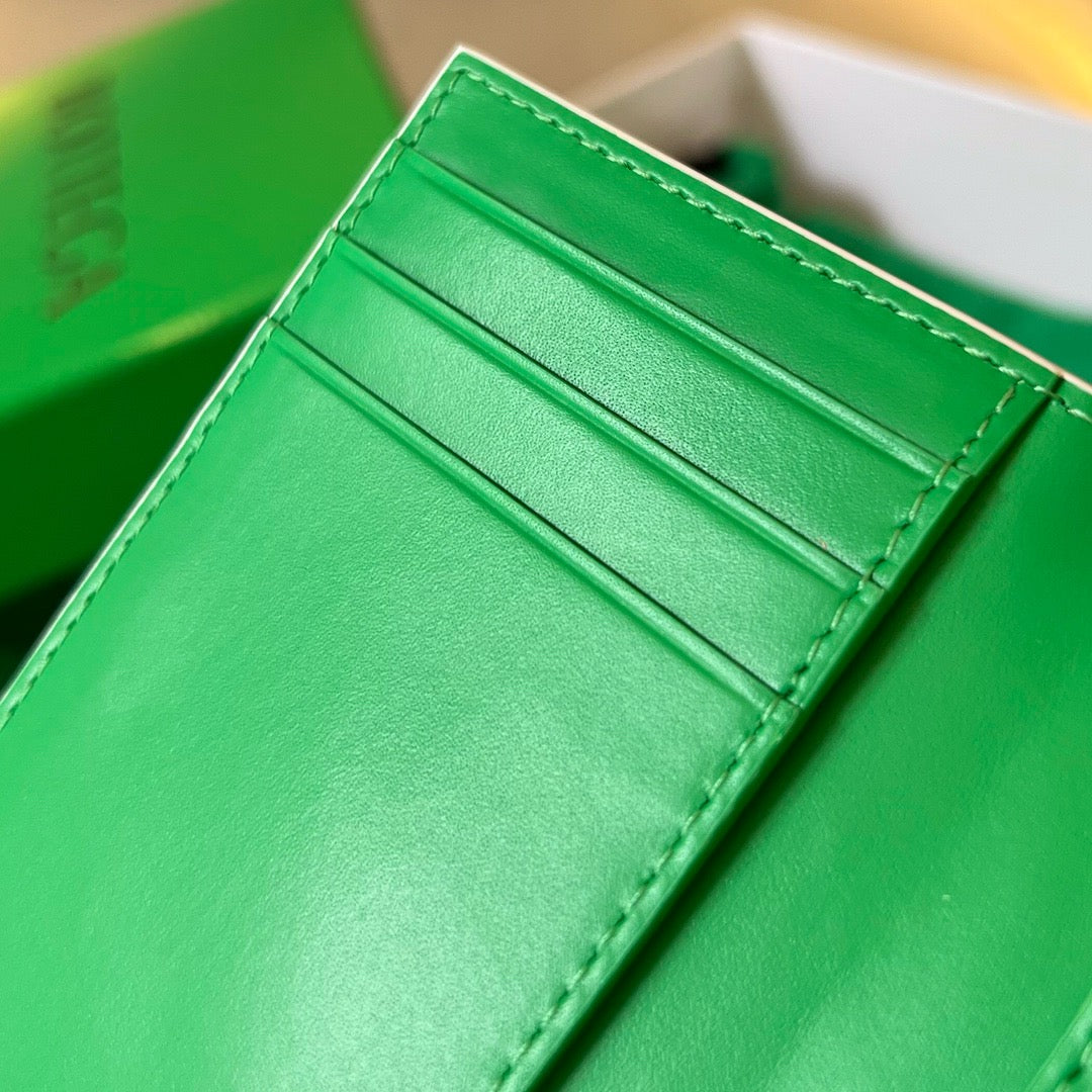 보테가 베네타 인트레치아토 투톤 카드지갑