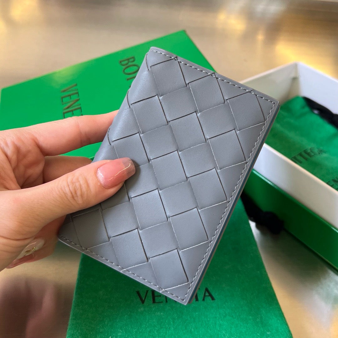 보테가 베네타 인트레치아토 투톤 카드지갑