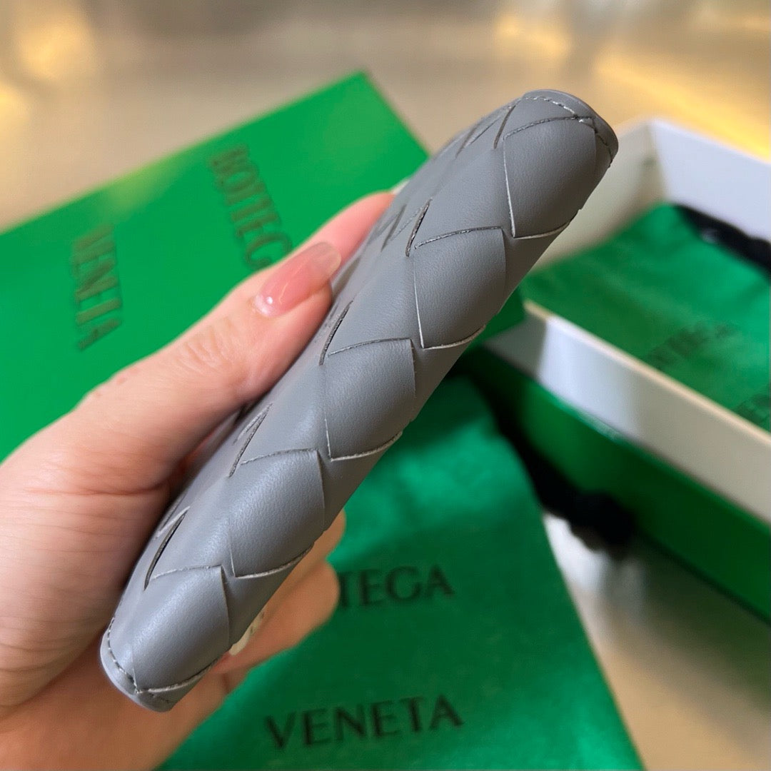 보테가 베네타 인트레치아토 투톤 카드지갑