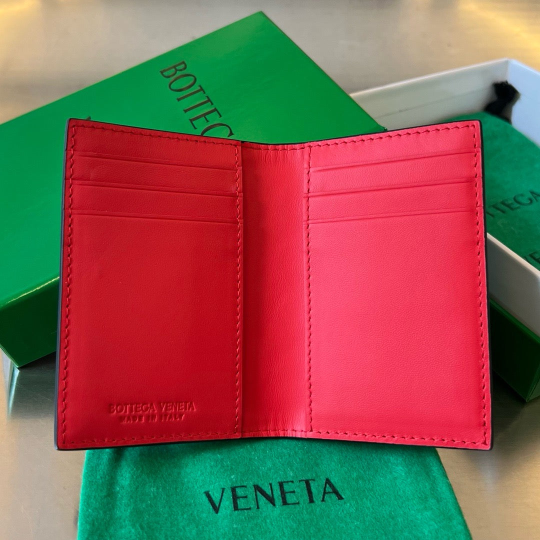 보테가 베네타 인트레치아토 투톤 카드지갑