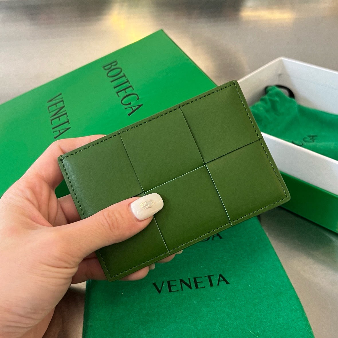 보테가 베네타 카세트 카드 홀더