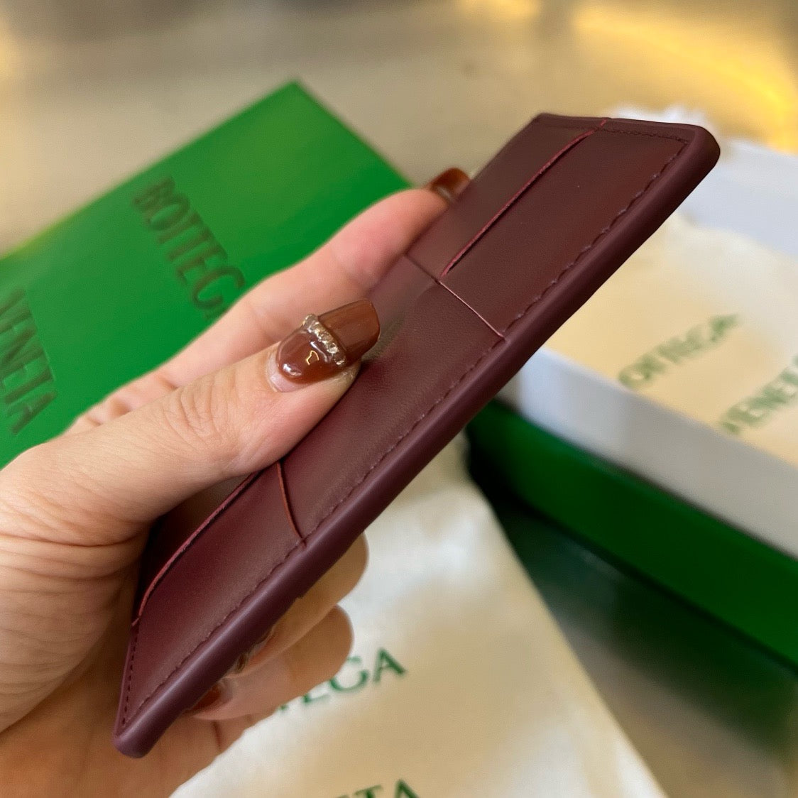 보테가 베네타 카세트 카드 홀더