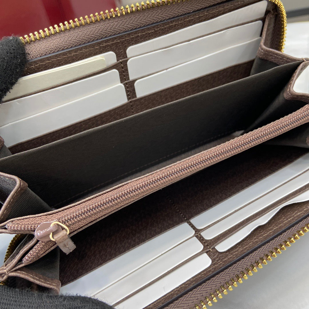 구찌 오피디아 지퍼 장지갑