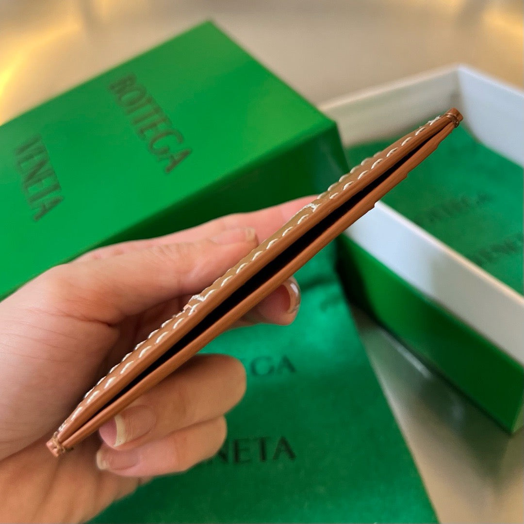 보테가 베네타 카세트 카드 홀더 스티치