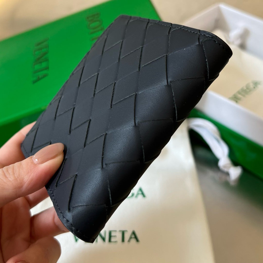 보테가 베네타 인트레치아토 슬림 투톤 반지갑