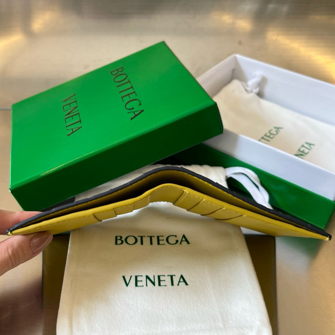 보테가 베네타 인트레치아토 슬림 투톤 반지갑