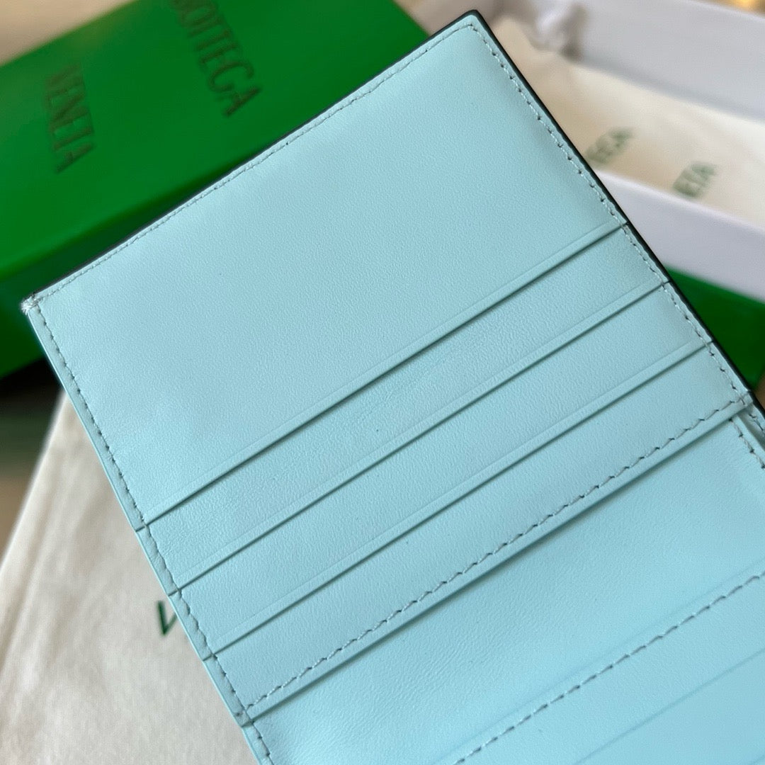 보테가 베네타 인트레치아토 슬림 투톤 반지갑