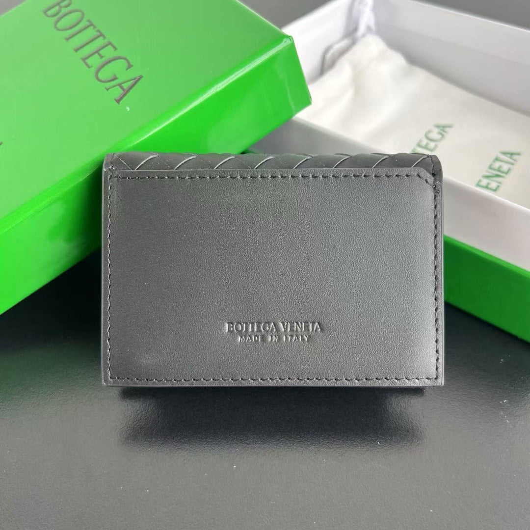 보테가 베네타 인트레치아토 피콜로 위빙 카드 케이스