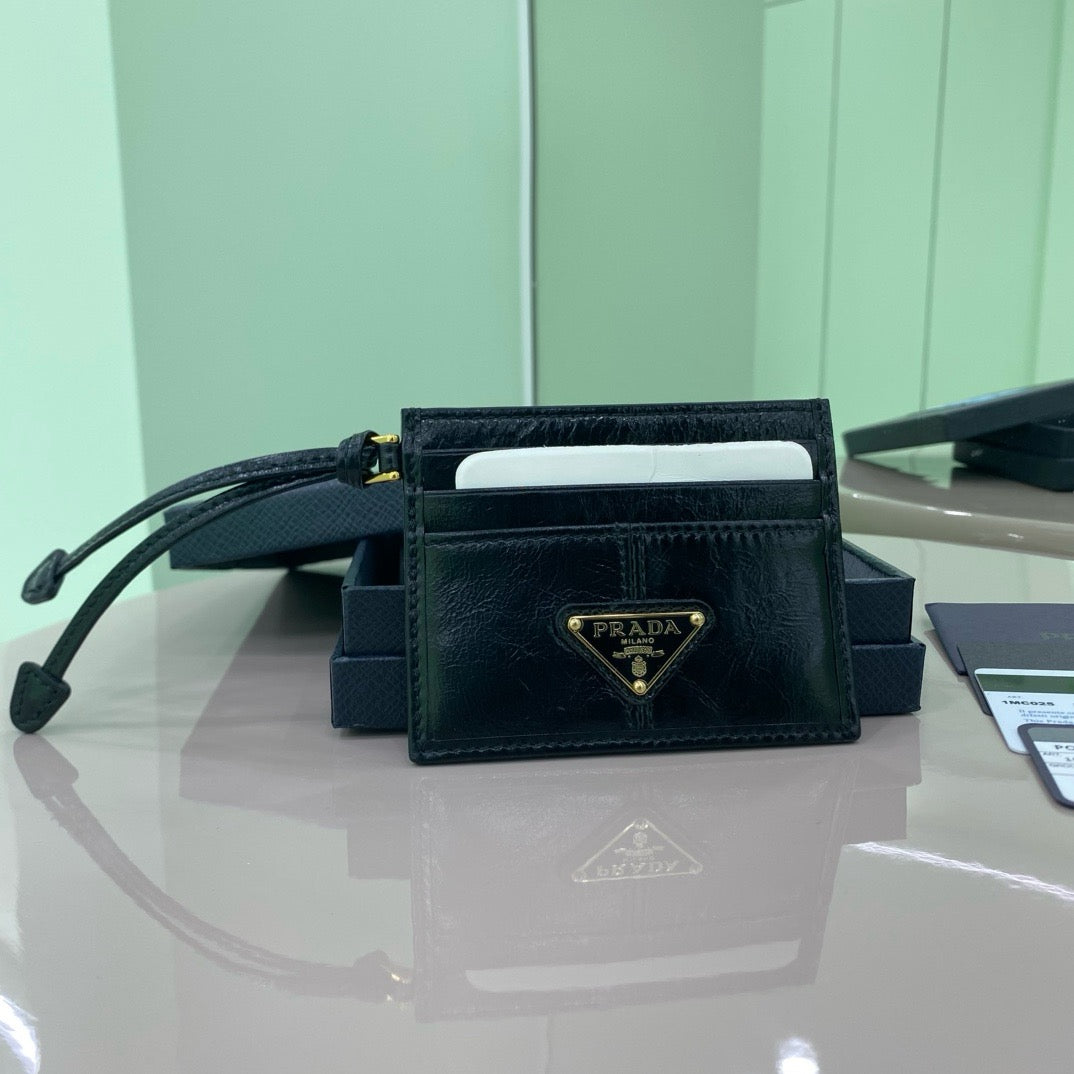 프라다 소프트 럭스 카드 지갑