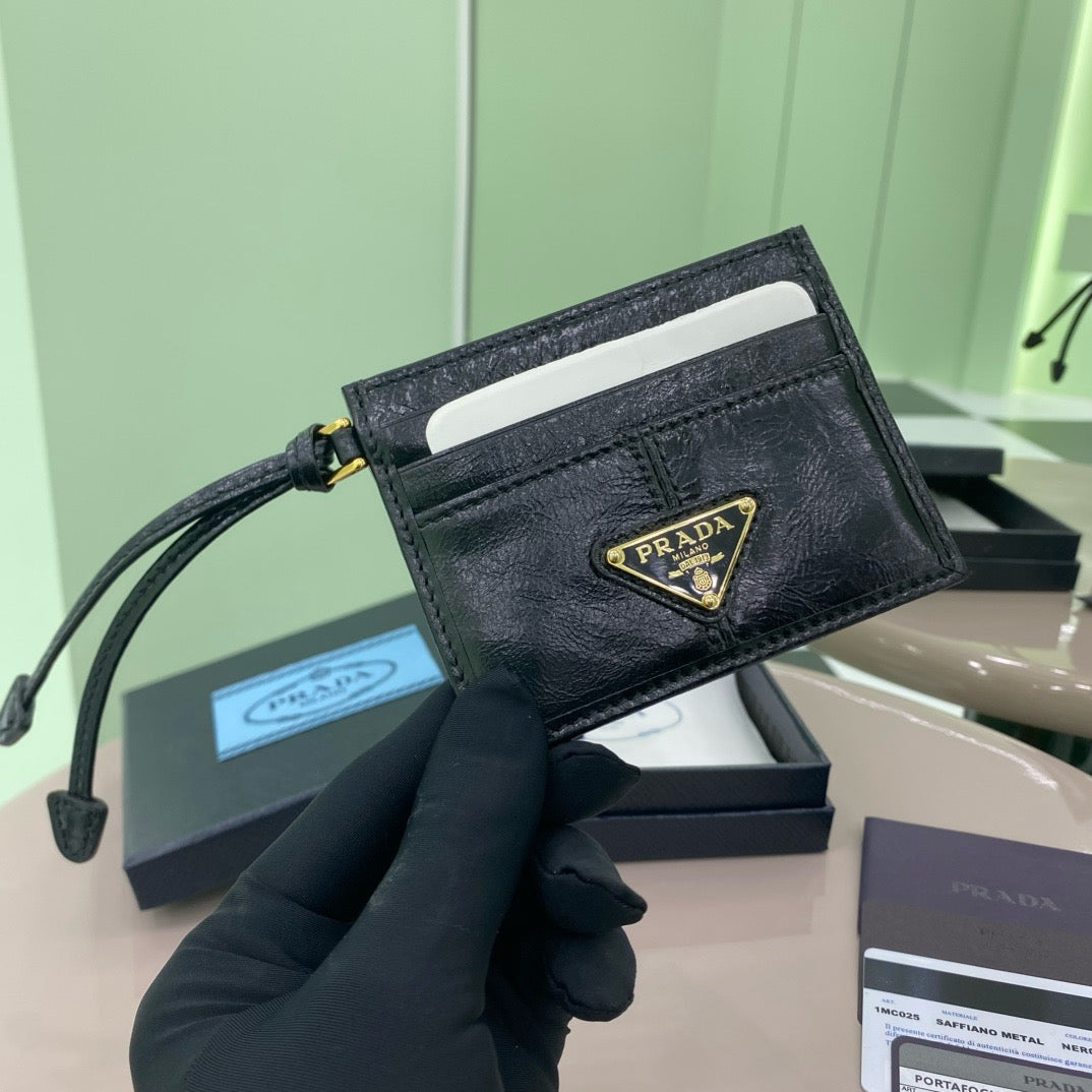프라다 소프트 럭스 카드 지갑