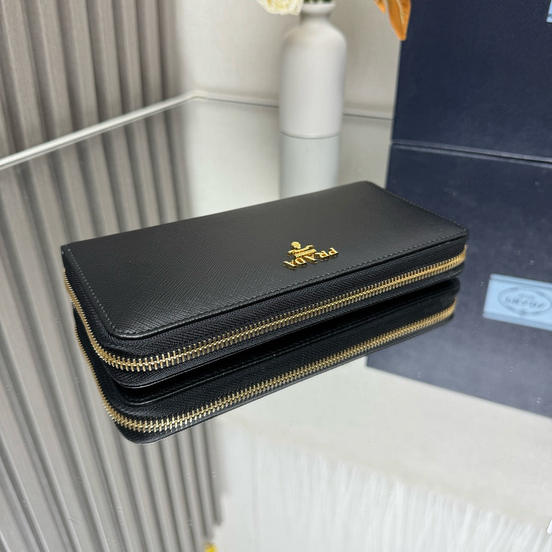 프라다 비텔로 지퍼 장지갑